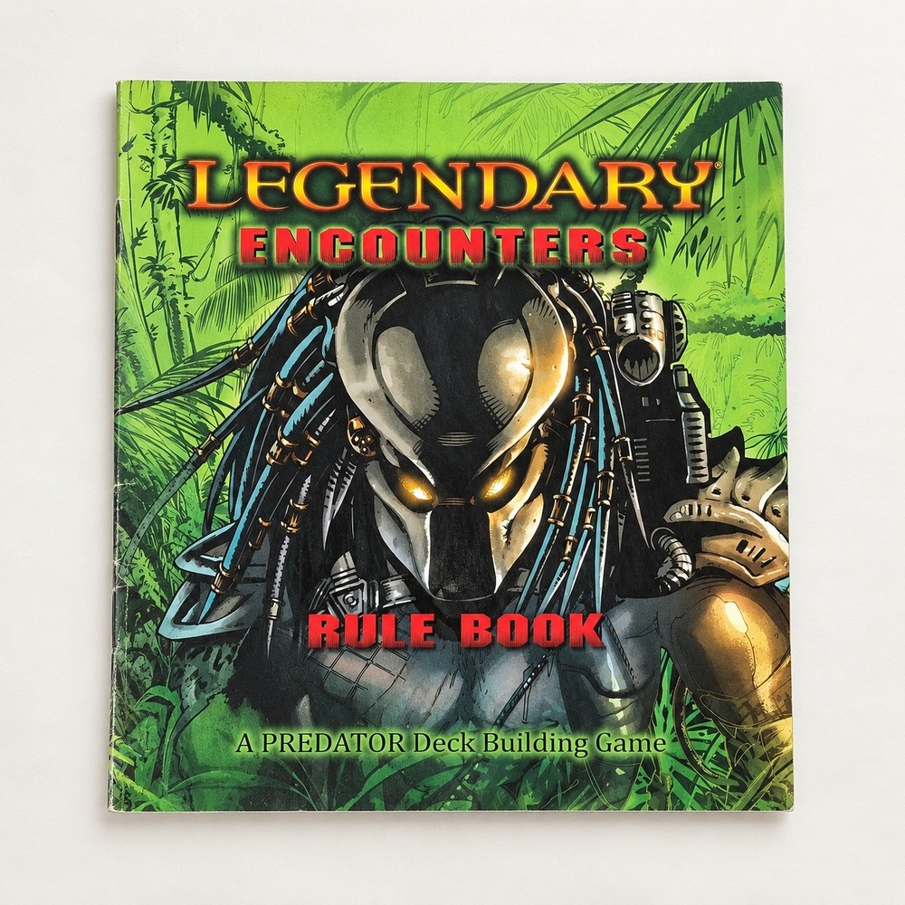 Upper Deck Predator Legendary Encounters Deck Building Game OS Sci-Fi Horror